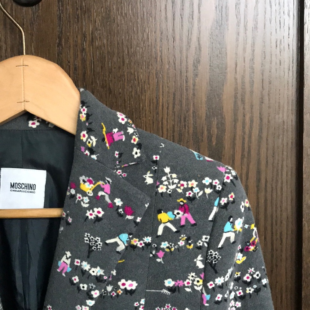Vintage Moschino CHEAPANDCHIC Wool Blazer - Picture 2 of 8